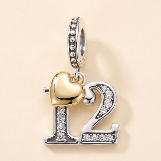 12th Birthday Number Charm, photo 1