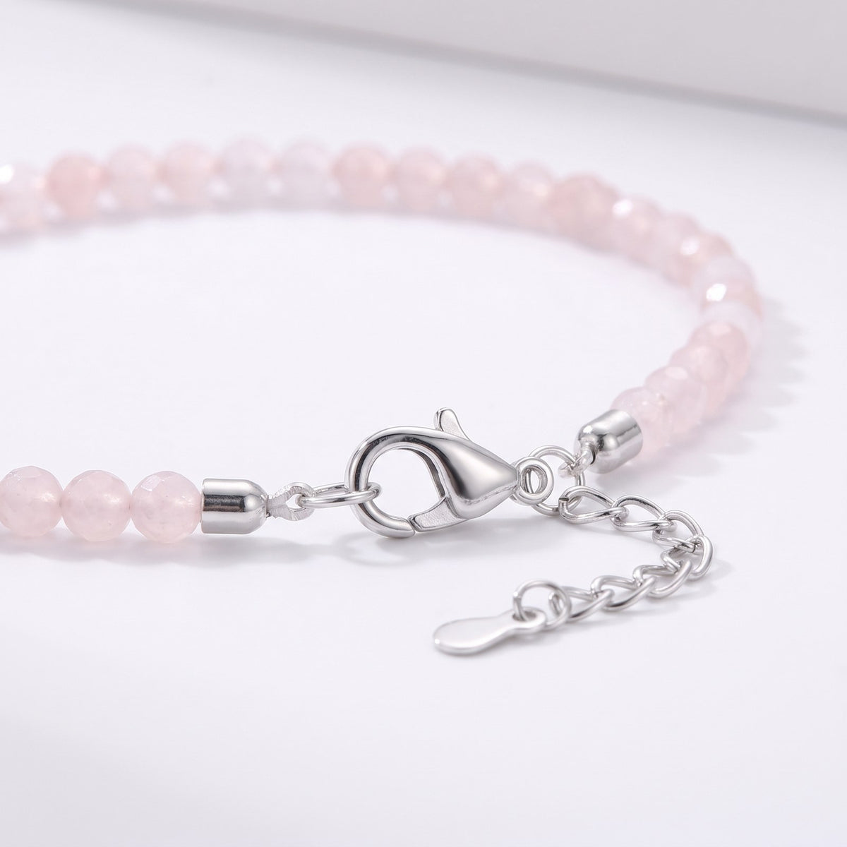 Rose Quartz Bead Bracelet, photo 2