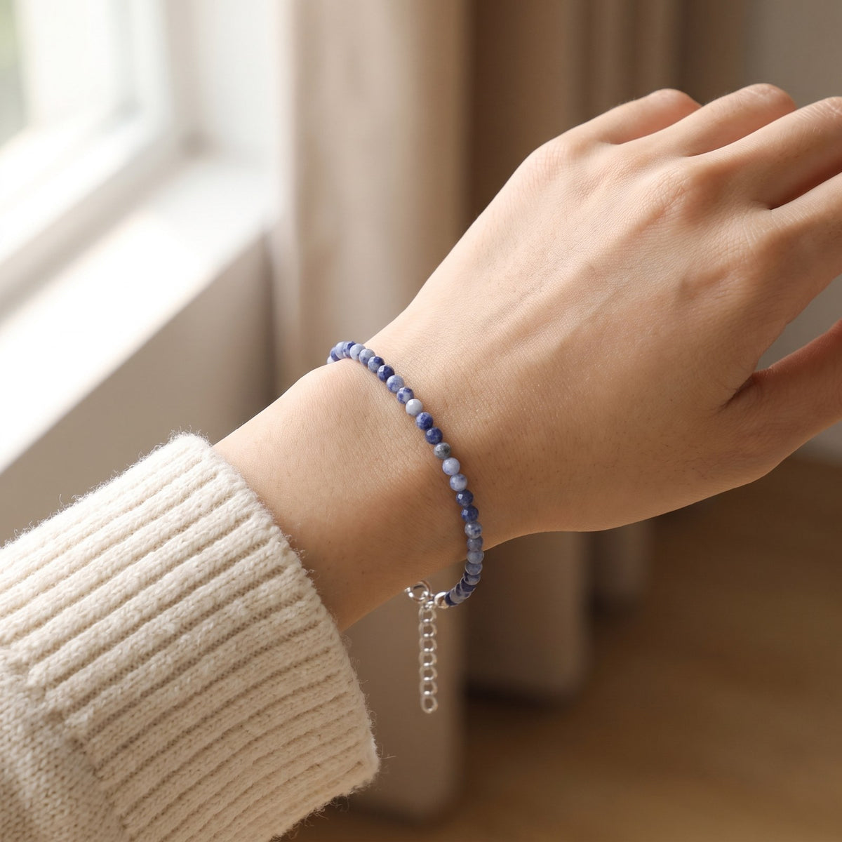 Sodalite Bead Bracelet, photo 3