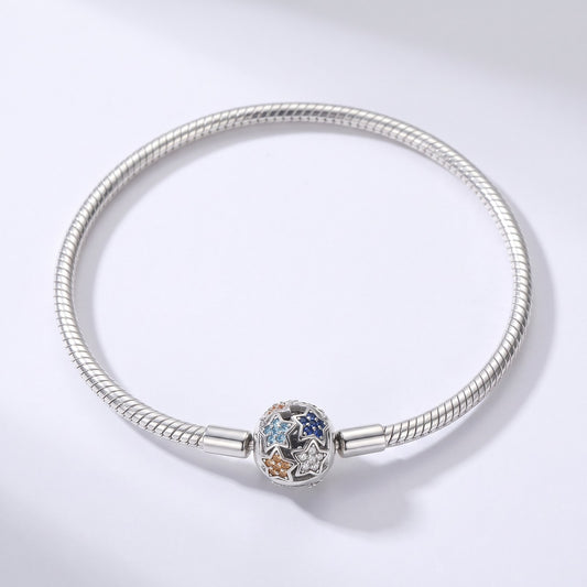 Starry Night Clasp Snake Chain Bracelet, photo 1