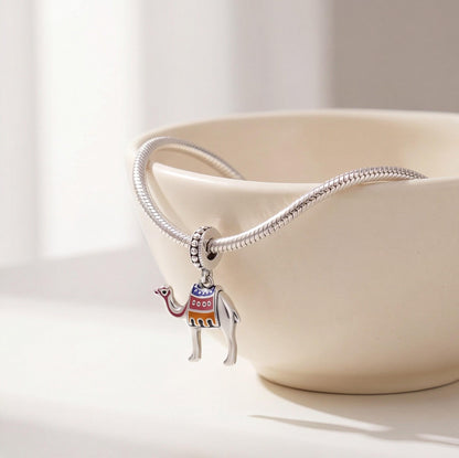 Desert Camel Charm styled as a gift