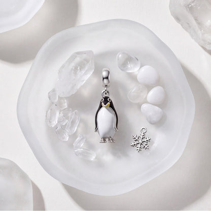 Penguin Dangle Charm styled as a gift