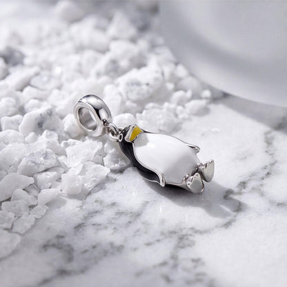 Penguin Dangle Charm, sterling silver dangle charm, photo 7