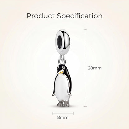 Penguin Dangle Charm size and details