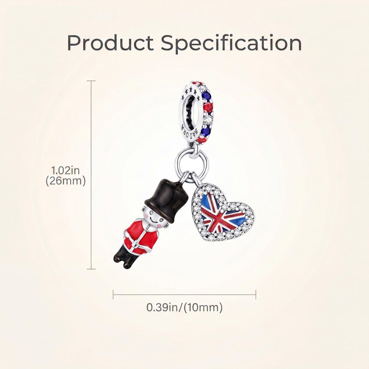 Royal Guard Dangle size and details