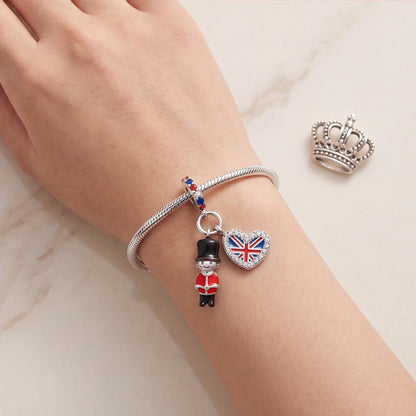 Royal Guard Dangle worn on a charm bracelet