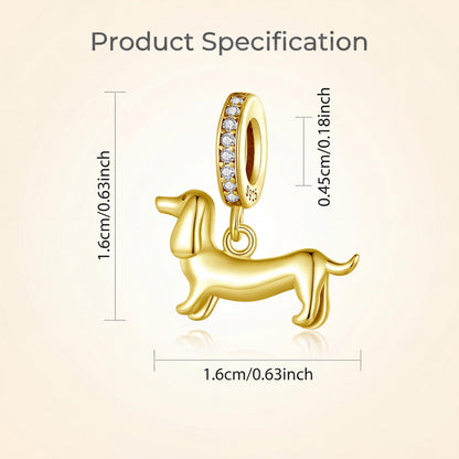 Dachshund Dangle size and details