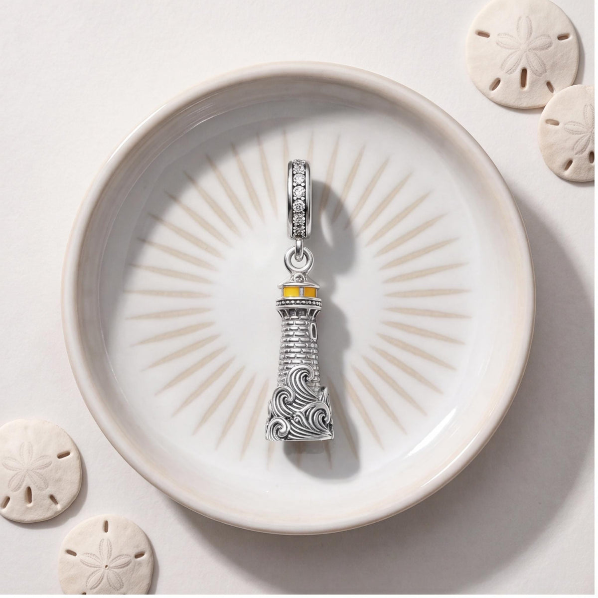 Lighthouse Dangle Charm, sterling silver dangle charm, photo 10