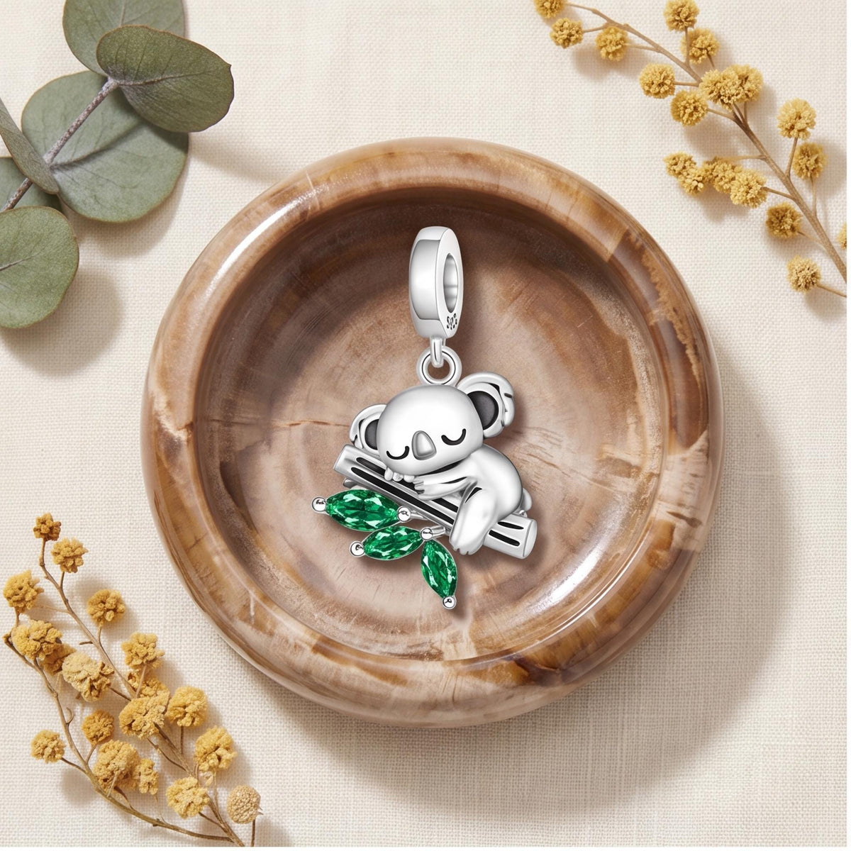 Koala Dangle Charm, sterling silver dangle charm, photo 7