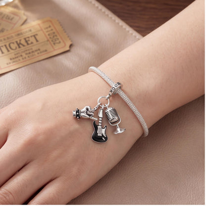 Rock Music Dangle styled as a gift