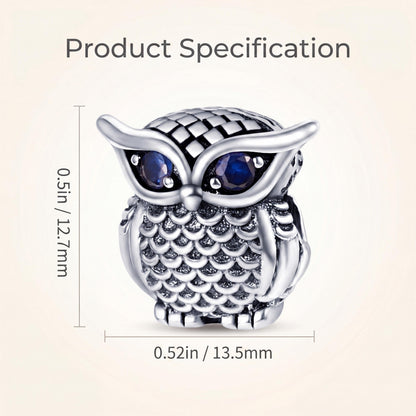 Wise Owl Charm size and details