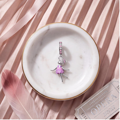 Ballerina Dangle Charm, sterling silver dangle charm, photo 10