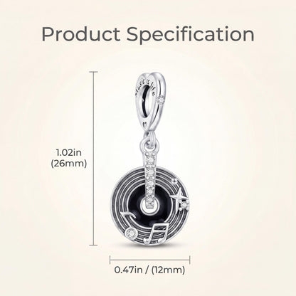 Vinyl Record Dangle size and details