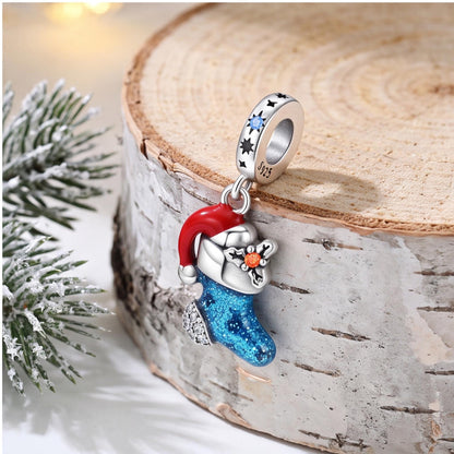 Christmas Stocking Dangle styled as a gift