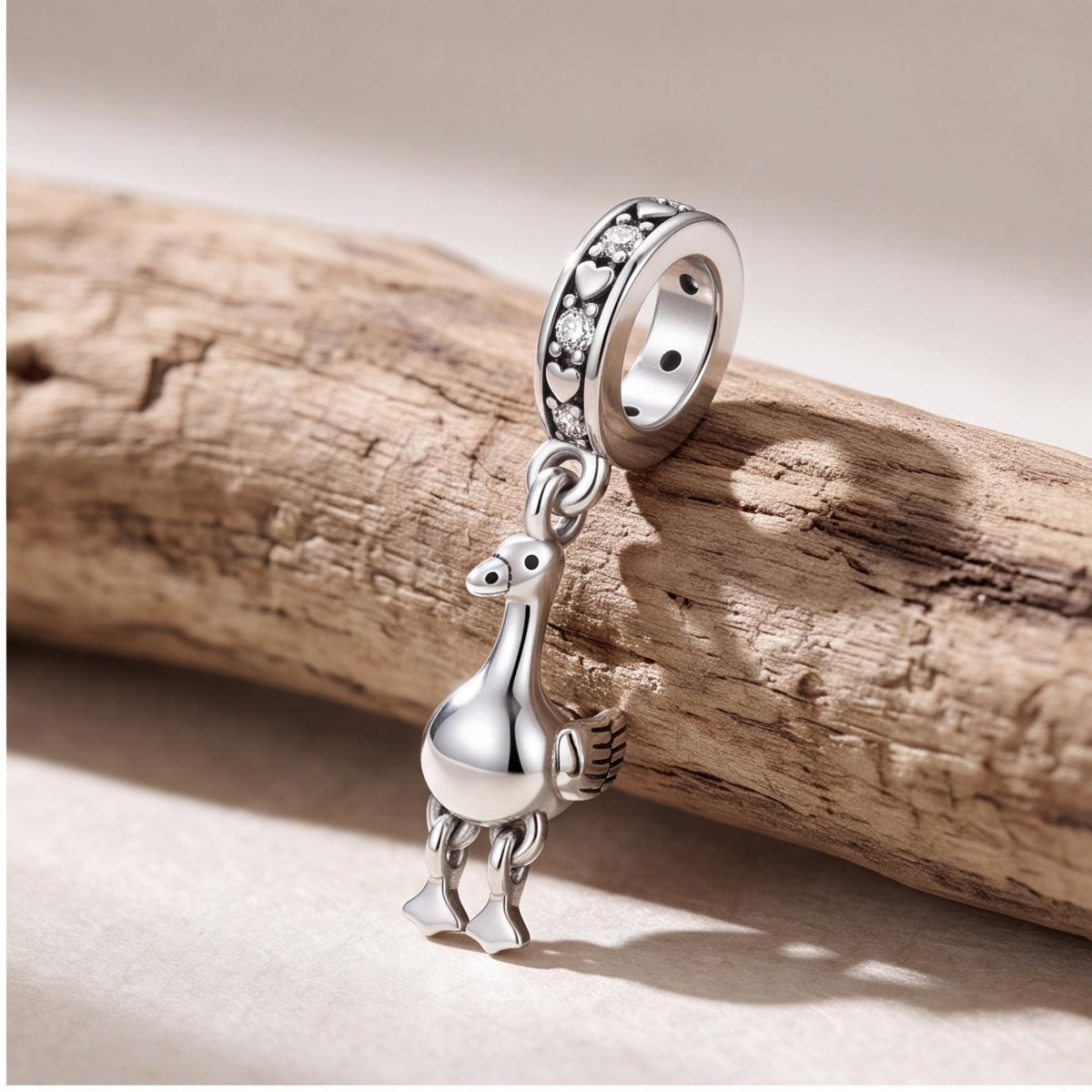 Dodo Bird Dangle Charm styled as a gift