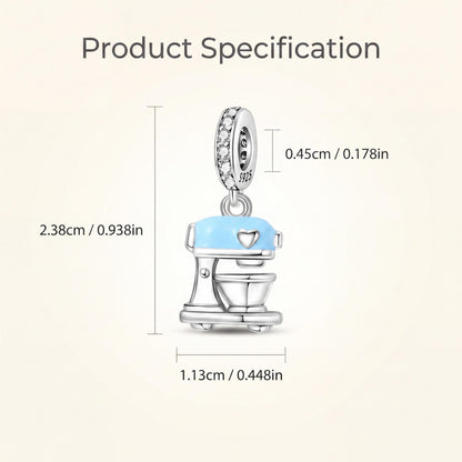 Stand Mixer Charm size and details