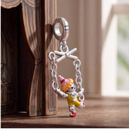 Puppet Marionette Charm, sterling silver dangle charm, photo 7