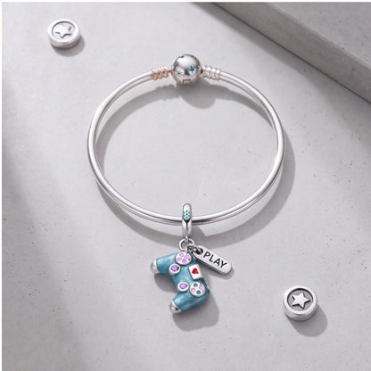 Gaming Controller Dangle Charm, sterling silver dangle charm, photo 8