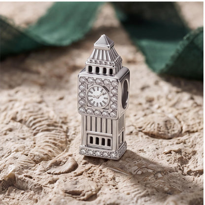 Big Ben Tower Charm styled as a gift