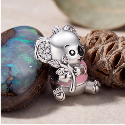Koala Bear Charm styled as a gift