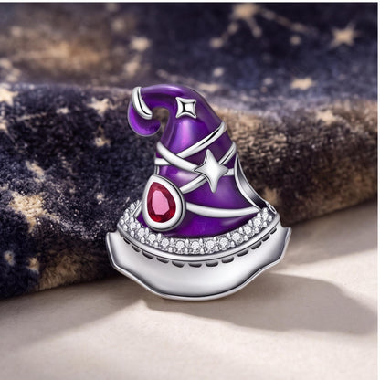 Wizard Hat Bead styled as a gift