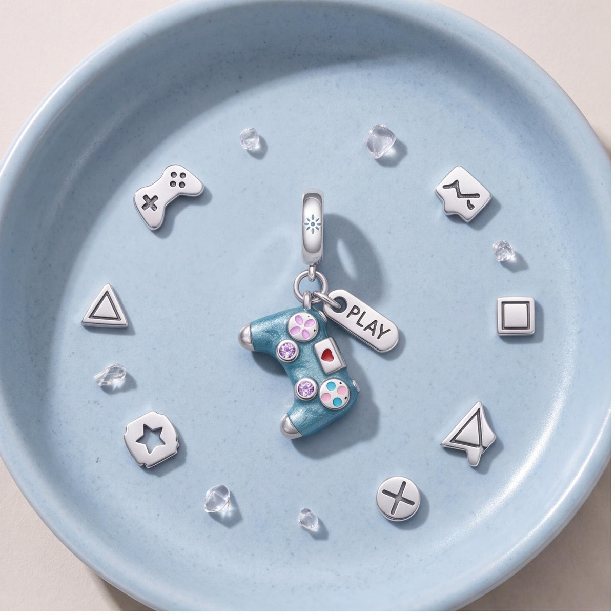 Gaming Controller Dangle Charm, sterling silver dangle charm, photo 10