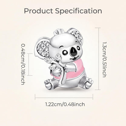 Koala Bear Charm size and details