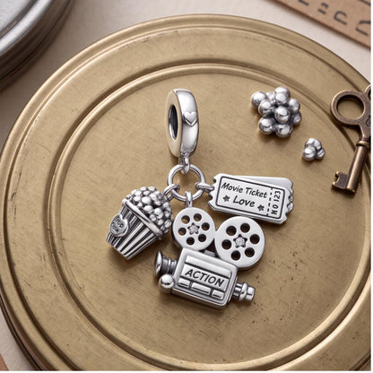 Cinema Dangle Charm, sterling silver dangle charm, photo 7