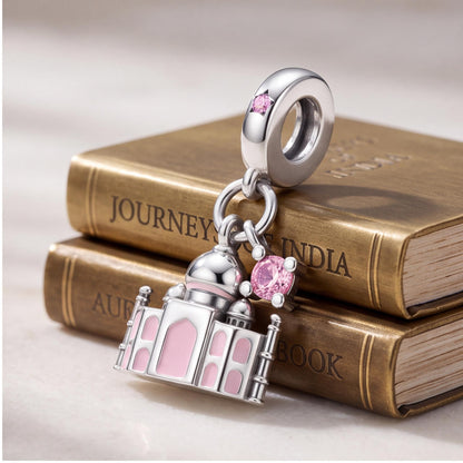 Taj Mahal Dangle Charm styled as a gift