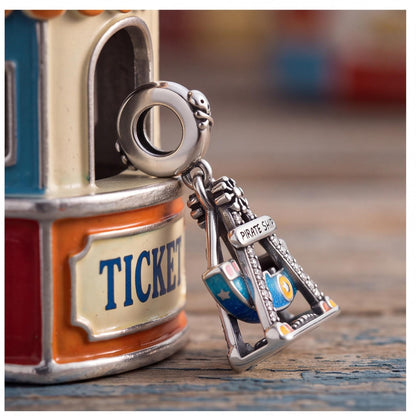 Pirate Ship Charm styled as a gift